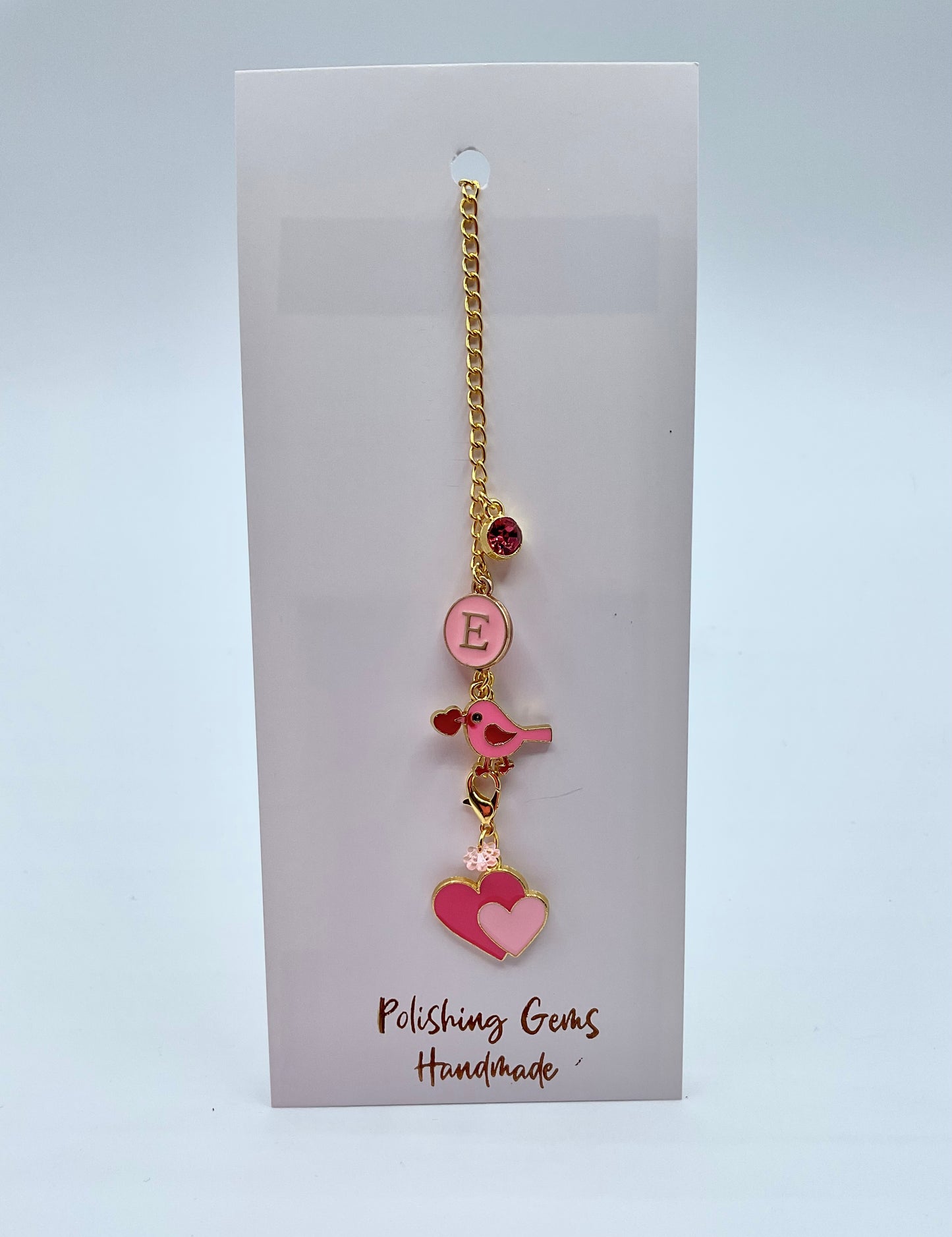 Personalized Valentine Stanley Cup Compatible Love Charm