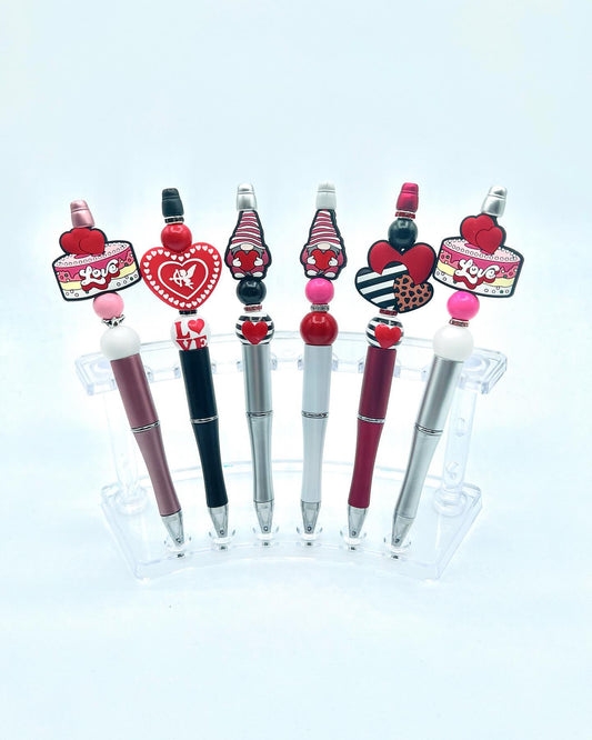 Valentine’s Beaded Pens