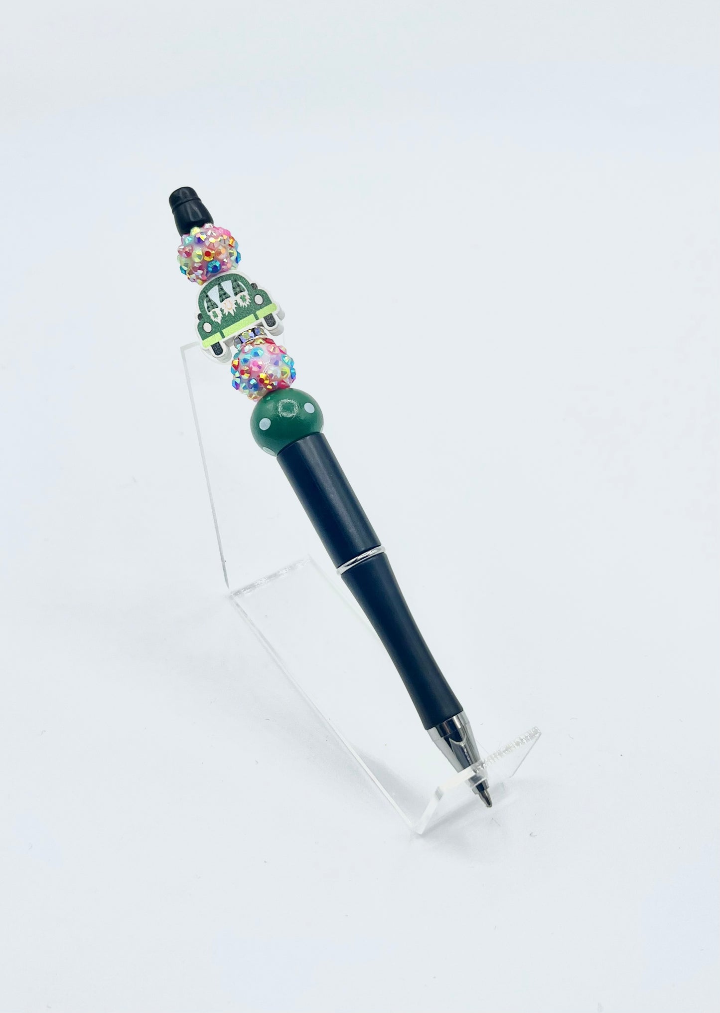 St. Patrick's Inspired Beaded Pens