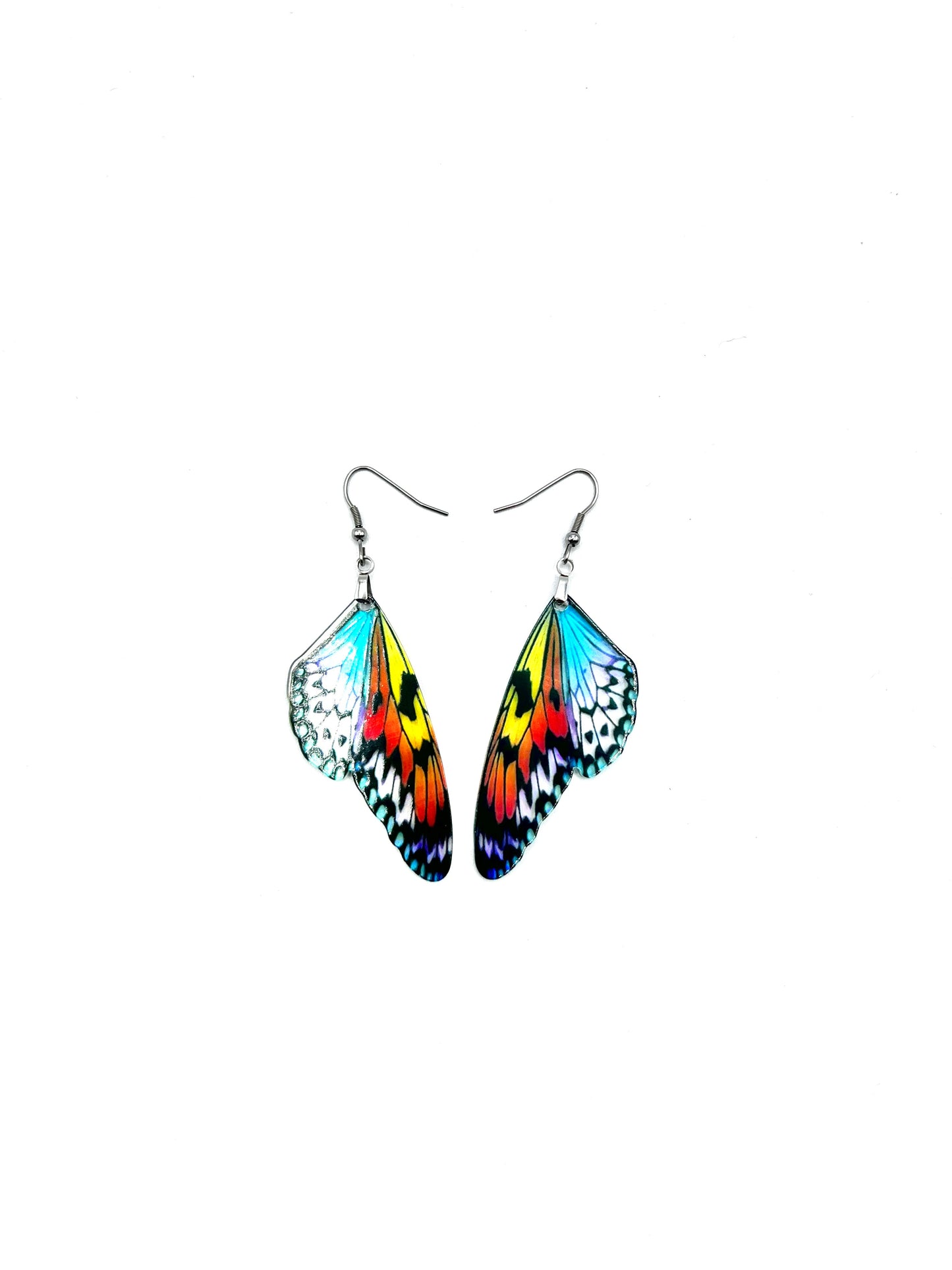 Butterfly Wing Earrings Dangle Drop