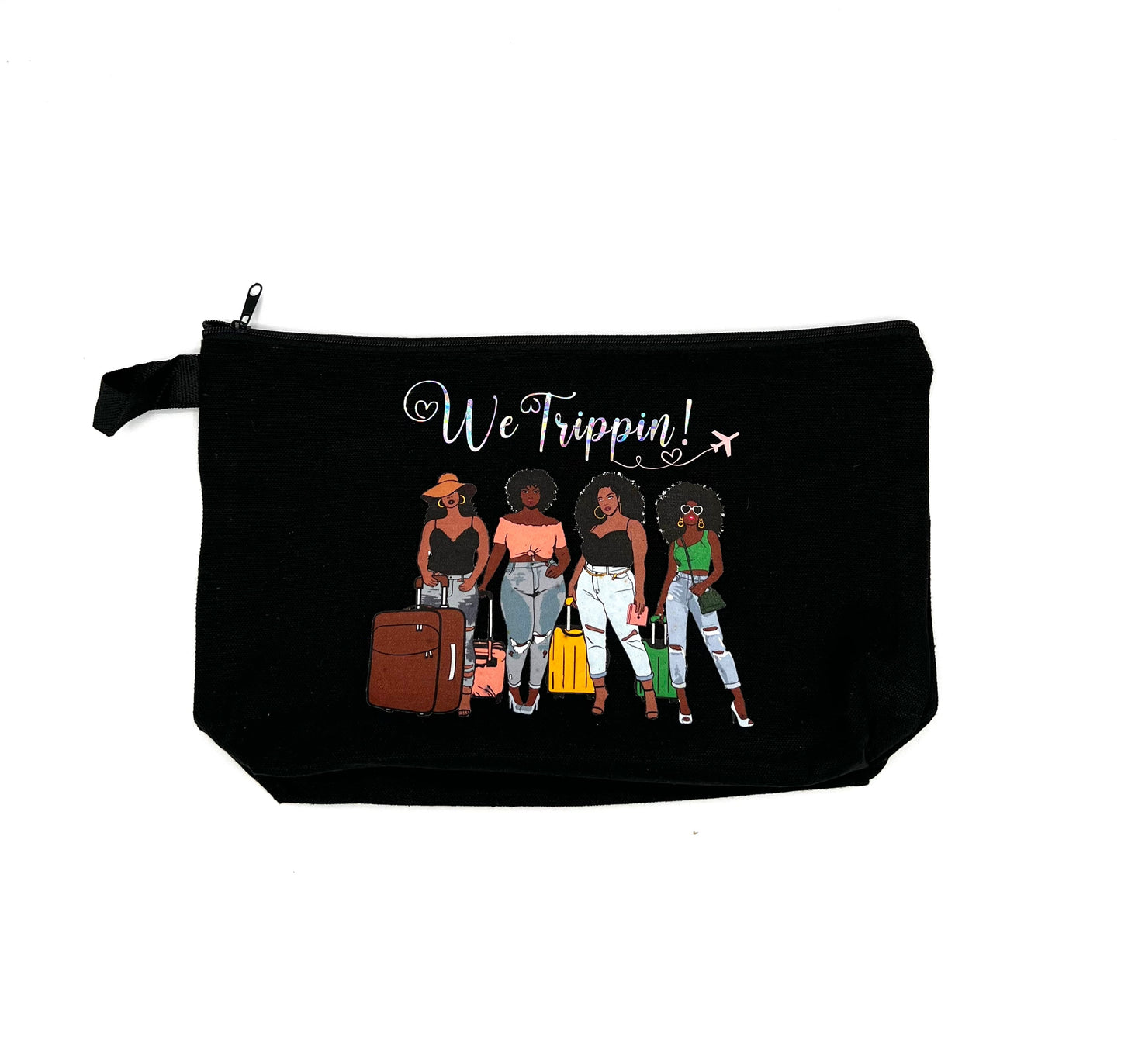 "We Trippin" Girls Trip Handbag/Cosmetic Bag/Pouch 2