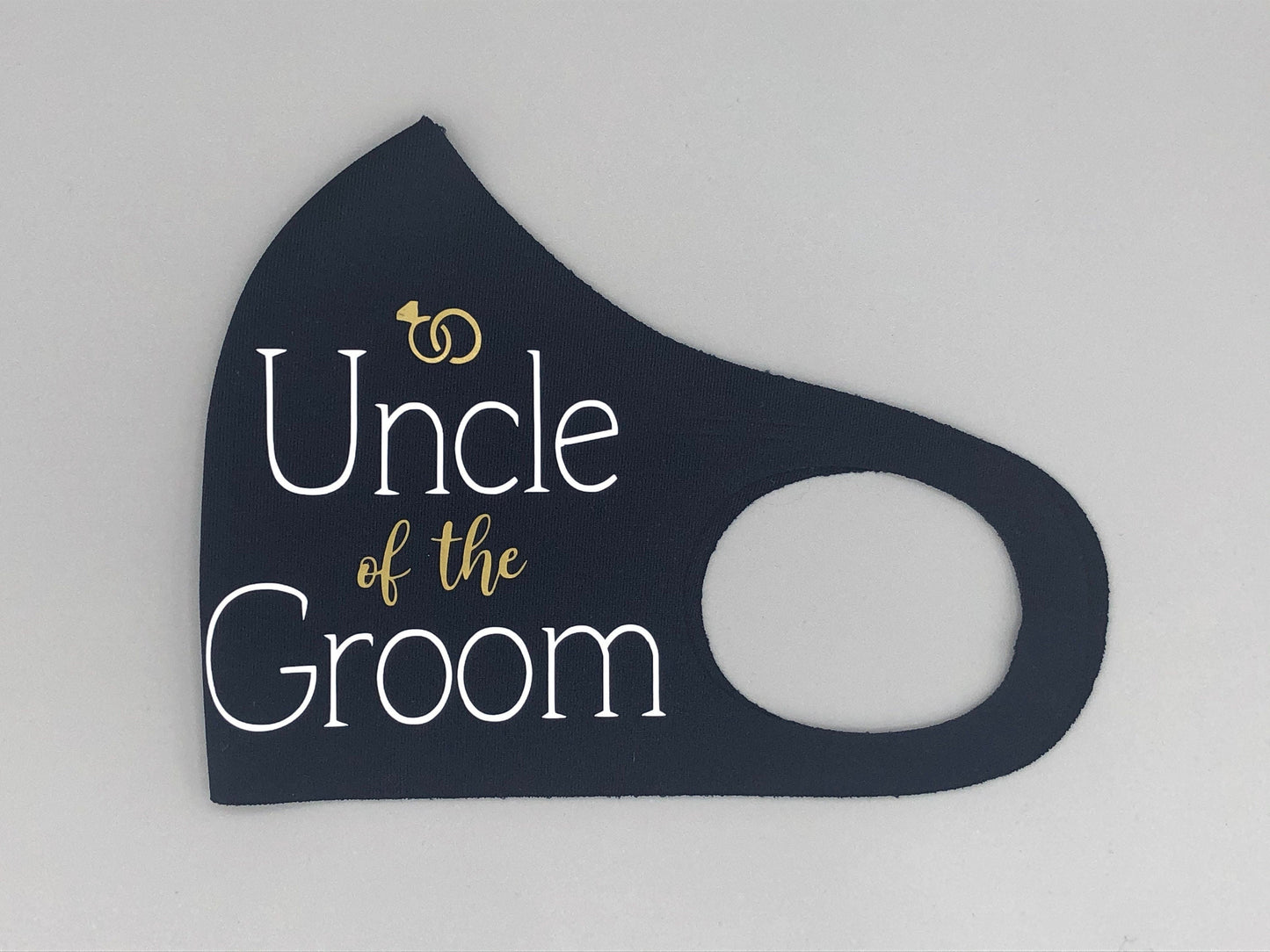 Uncle of the Groom Face Mask