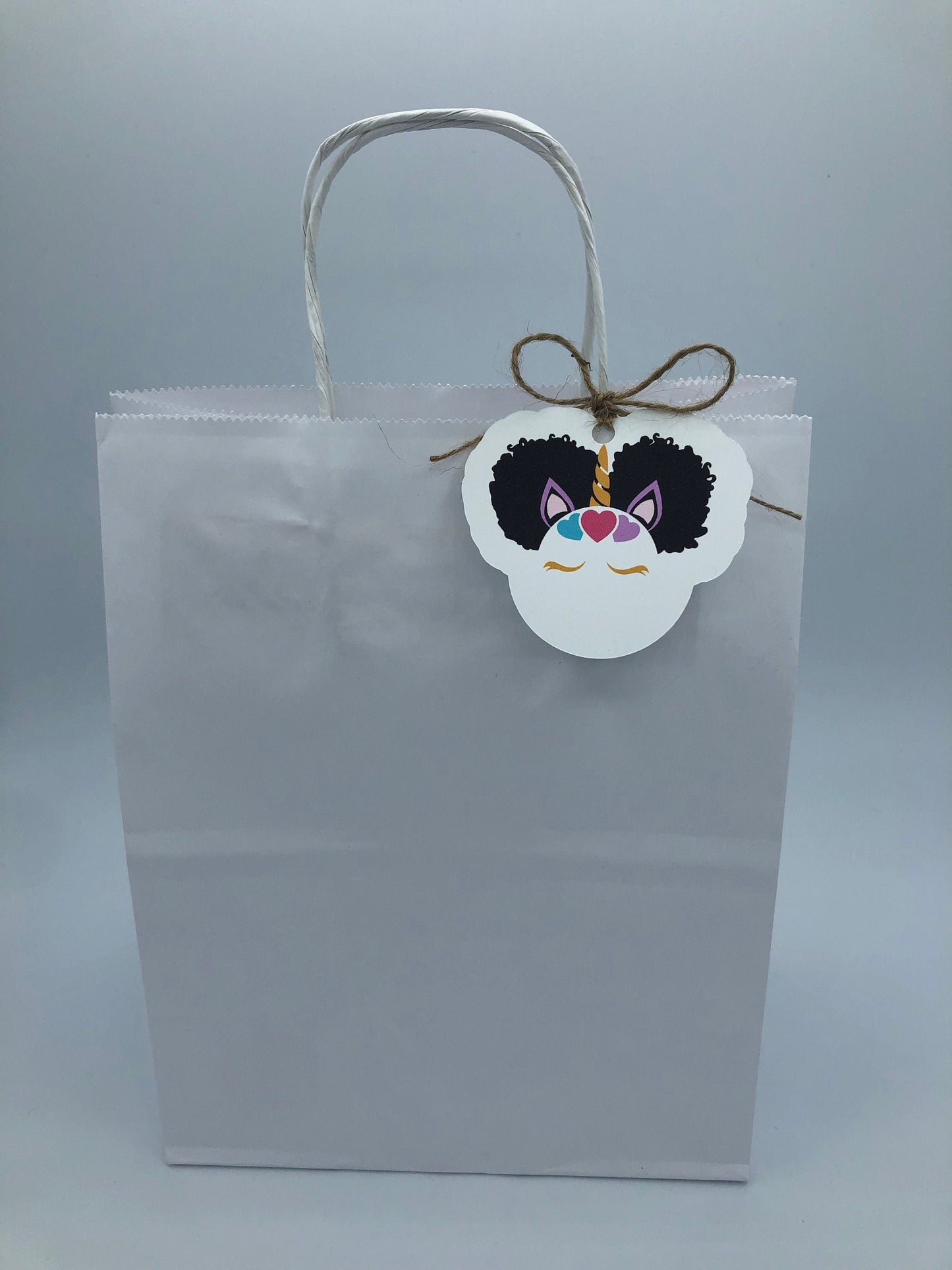 Unicorn Gift Tags and Gift Bags