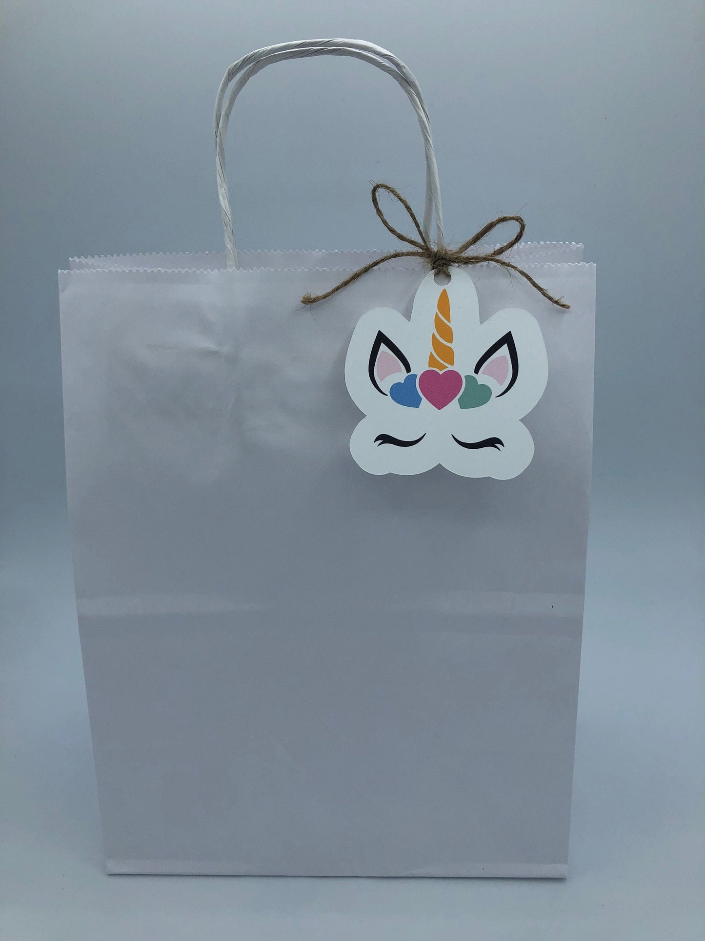 Unicorn Gift Tags and Gift Bags