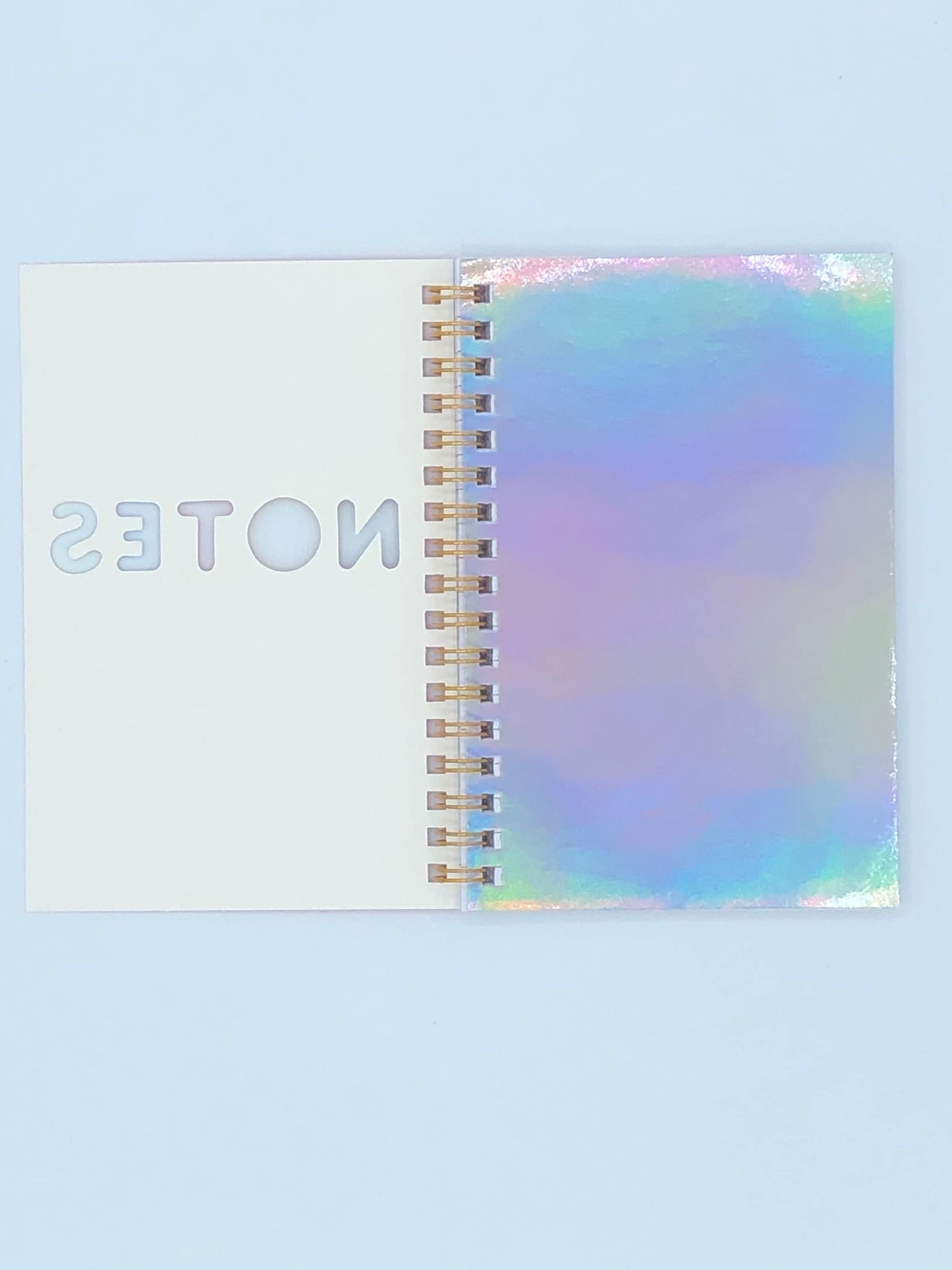 "I SWEAT unicorn glitter" Spiral Notebook Journal w/Rainbow Charm