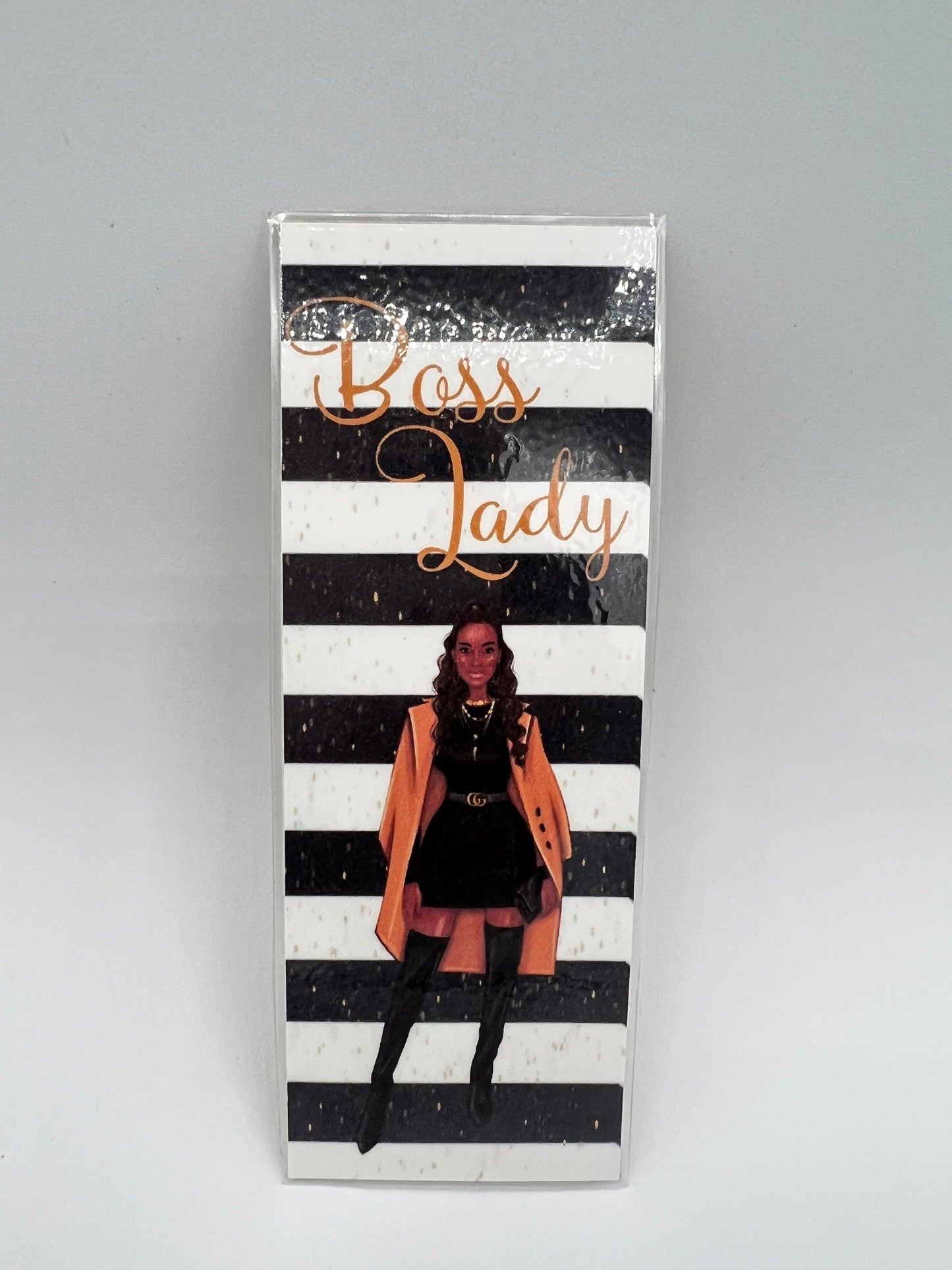 Laminated Bookmark Girl Boss/Boss Lady