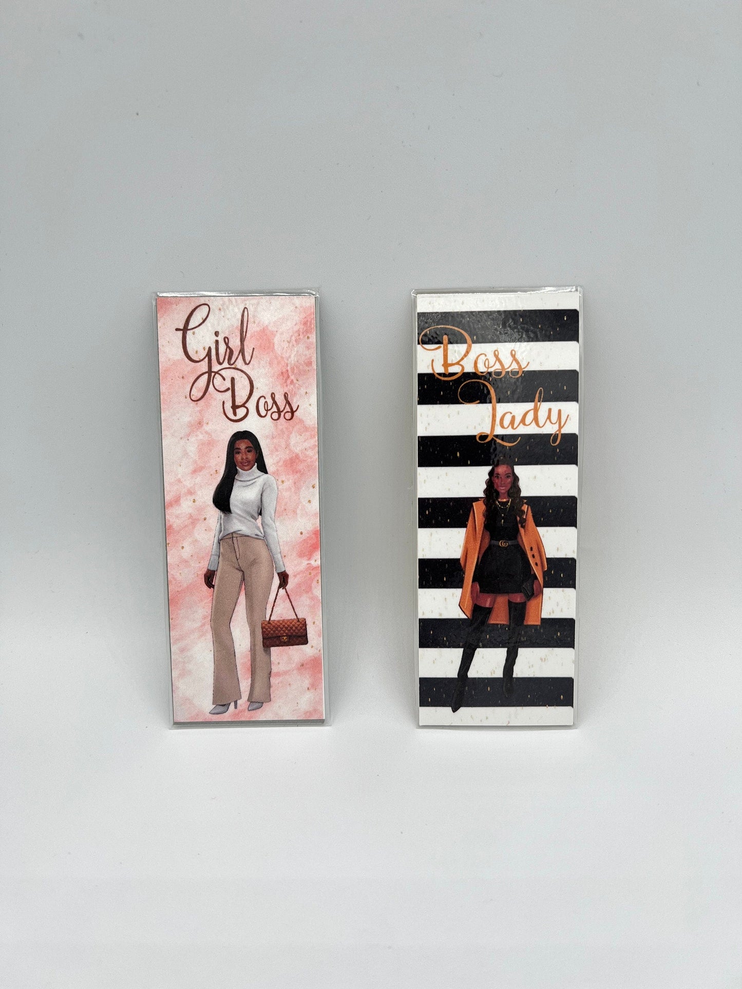 Laminated Bookmark Girl Boss/Boss Lady