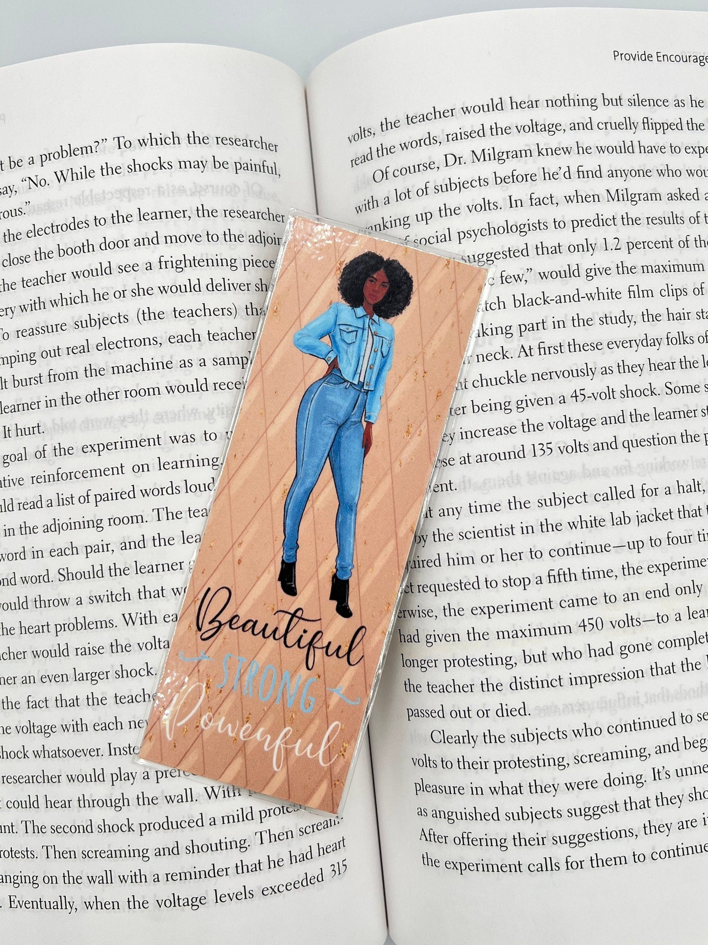 Strong Women Affirmations Laminated Bookmark