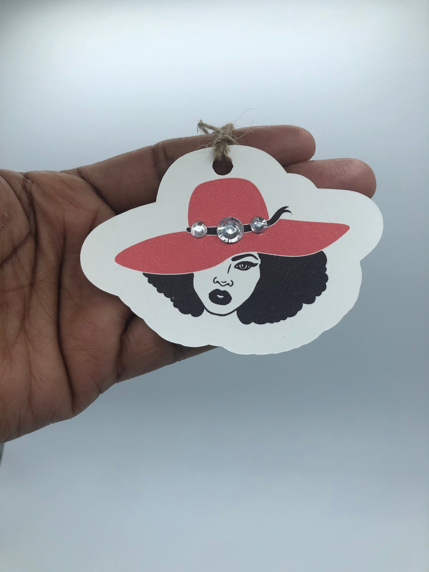 Diva Gift Tag Printed