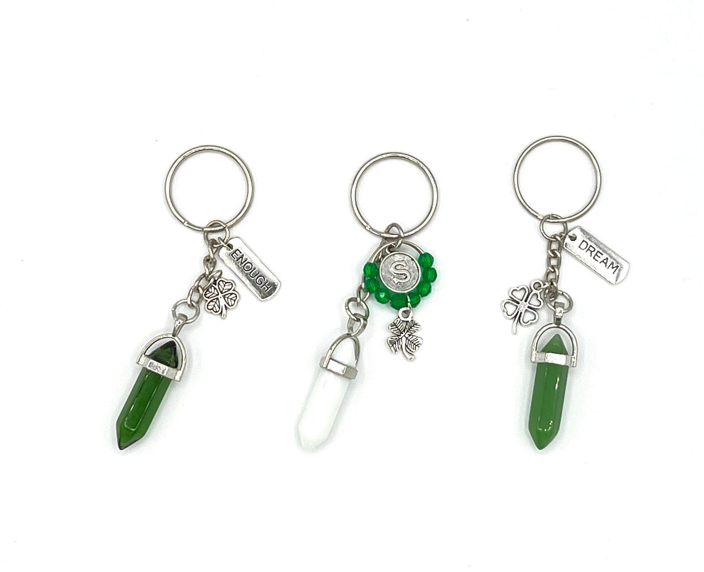 Keychain Chakra Lucky Crystal Pendant