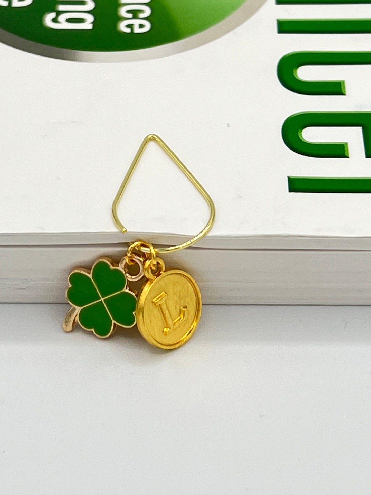 4 Leaf Clover Page Marker Shamrock