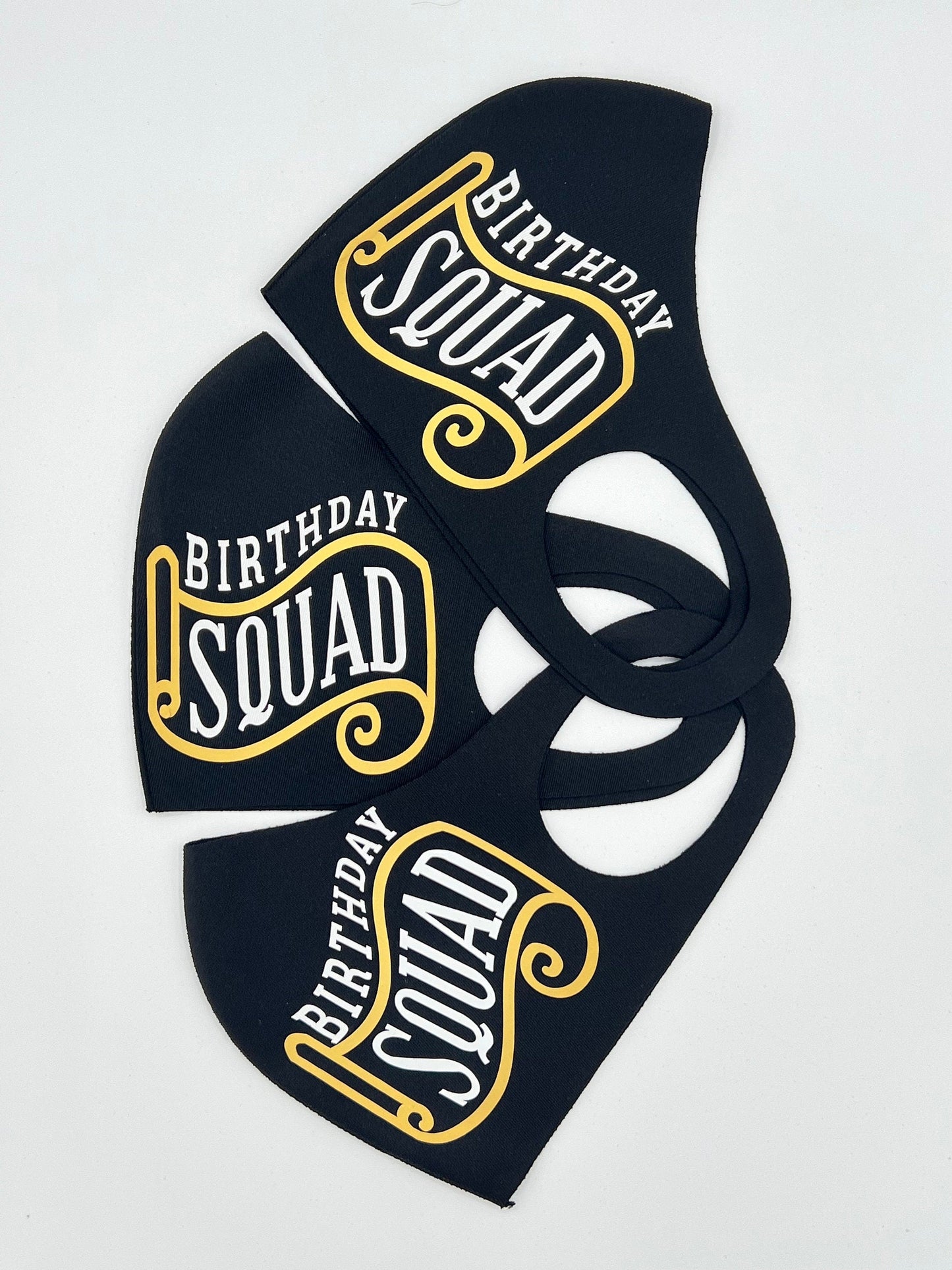 Birthday Squad Multi-Option Face Mask