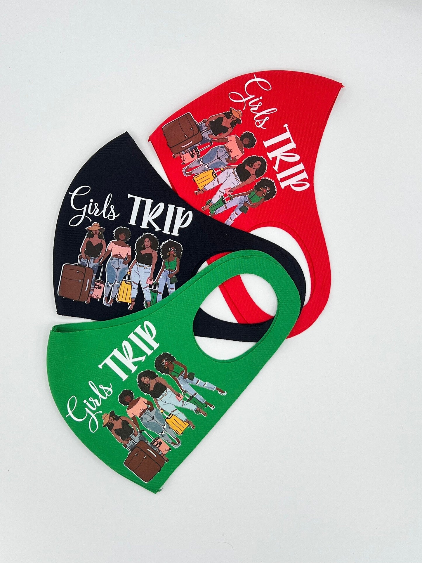 Personalized Tote Bag Girl’s Trip "Black Girl Moves"