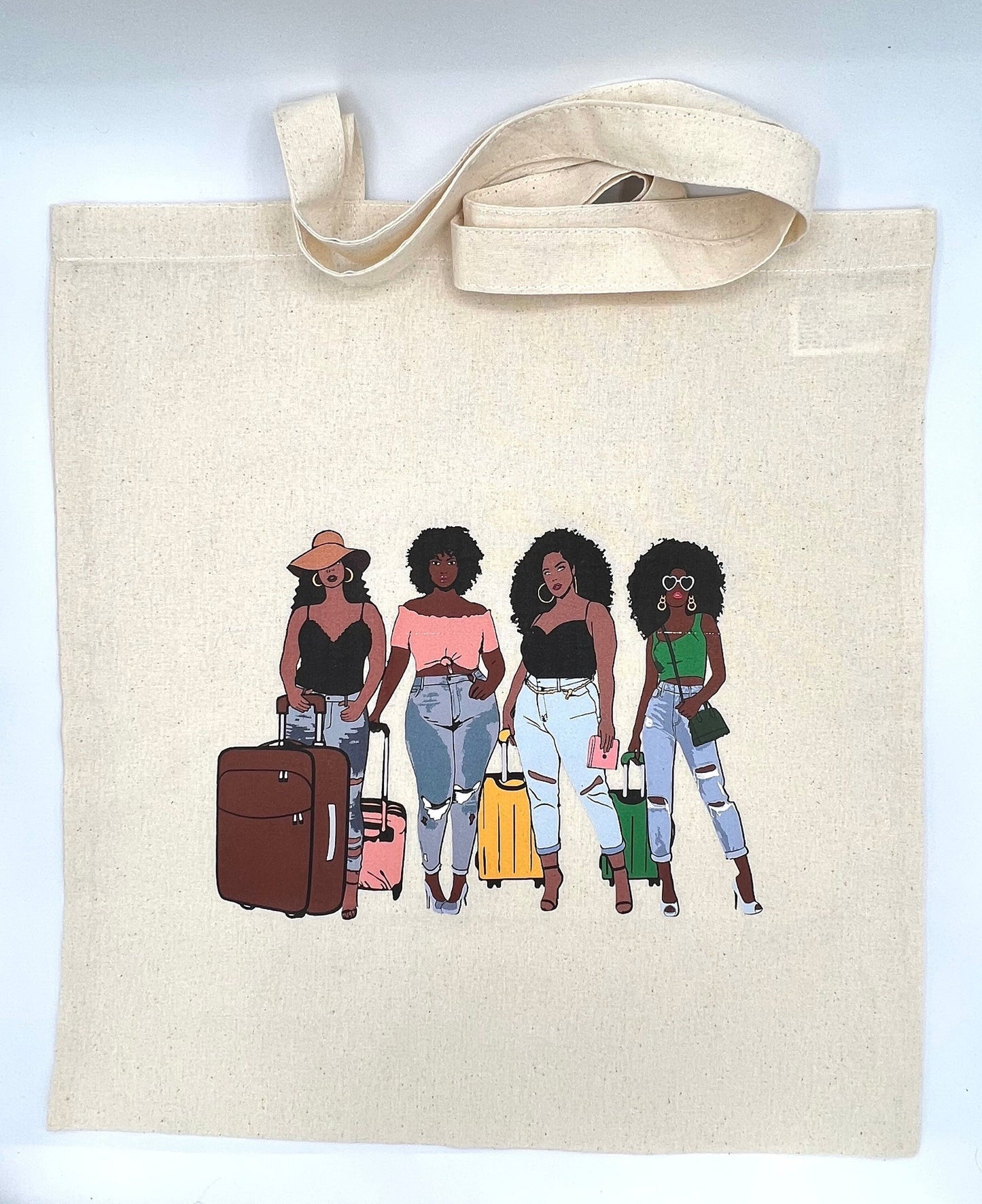 Personalized Tote Bag "Travel Nurse Life"