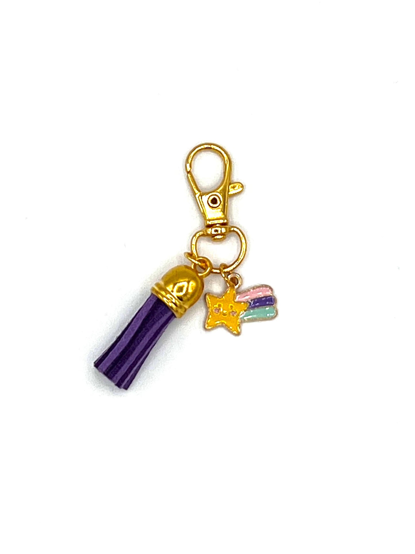 Rainbow and Tassel Charm