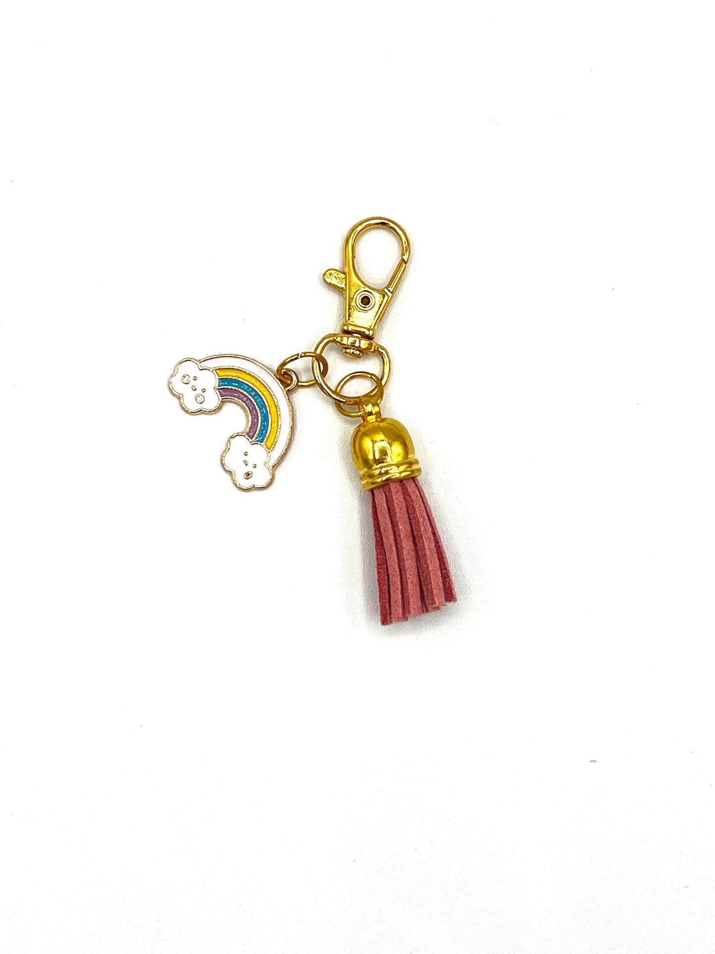 Rainbow and Tassel Charm