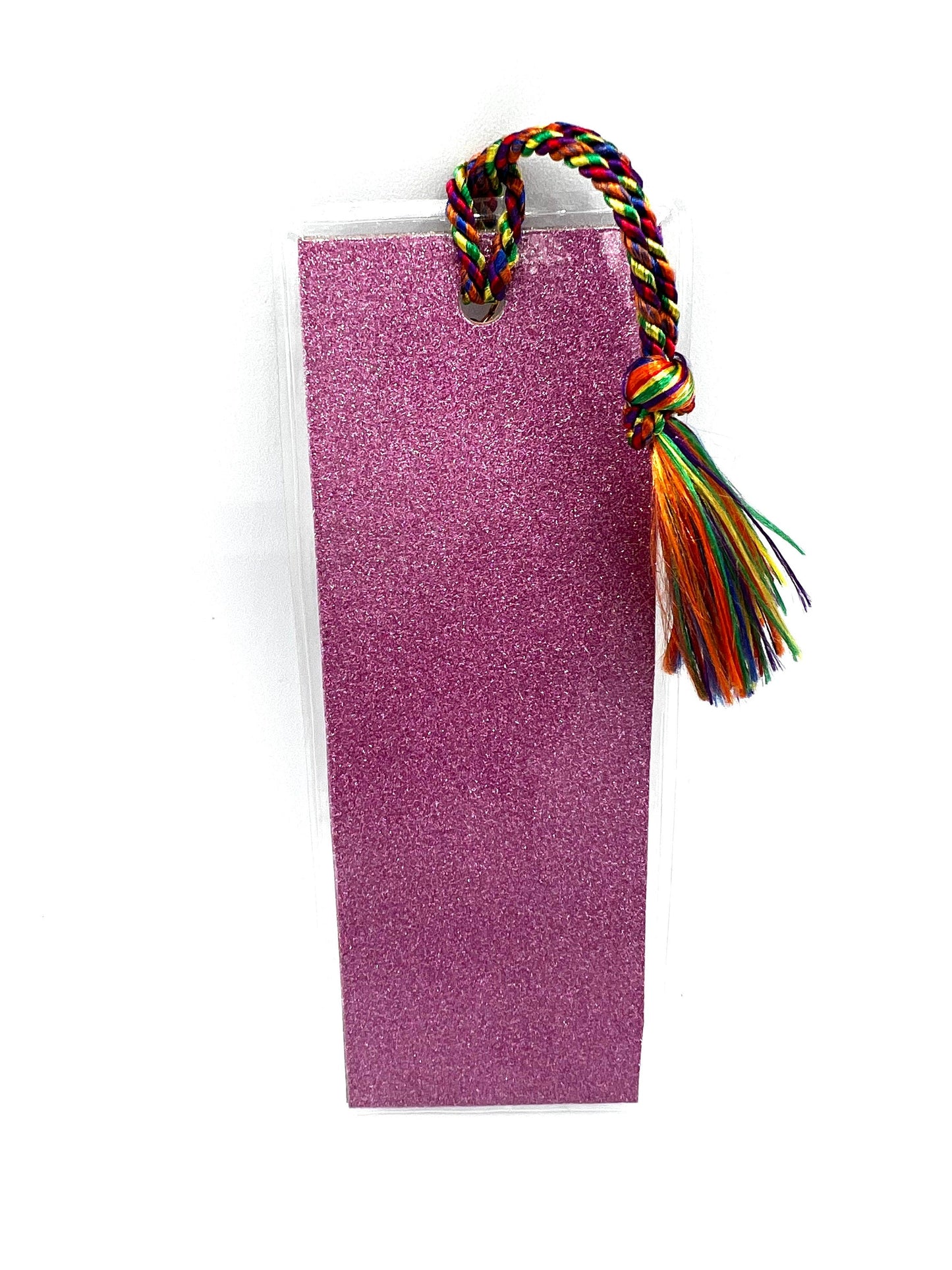 Sparkly Unicorn Laminated Bookmark